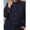 Kaffe Curve Blouse Denim Mally 
