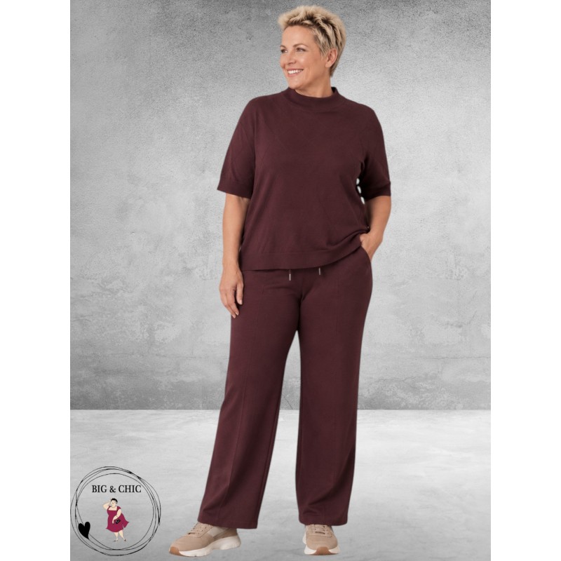 Kaffe Curve Pantalon Jenna Straight Fudge