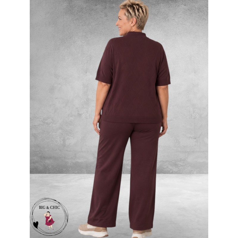 Kaffe Curve Pantalon Jenna Straight Fudge