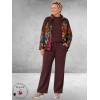 Kaffe Curve Pantalon Jenna Straight Fudge