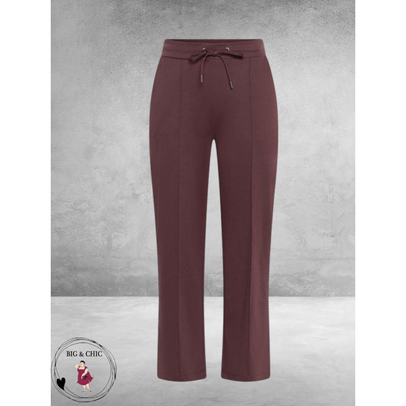 Kaffe Curve Pantalon Jenna Straight Fudge
