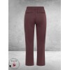 Kaffe Curve Pantalon Jenna Straight Fudge