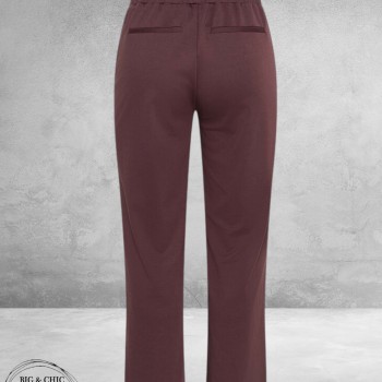 Kaffe Curve Pantalon Jenna Straight Fudge