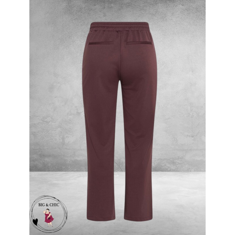 Kaffe Curve Pantalon Jenna Straight Fudge