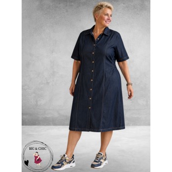 Kaffe Curve Jurk Jeans Mally