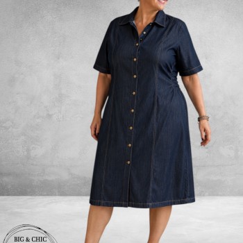 Kaffe Curve Jurk Jeans Mally