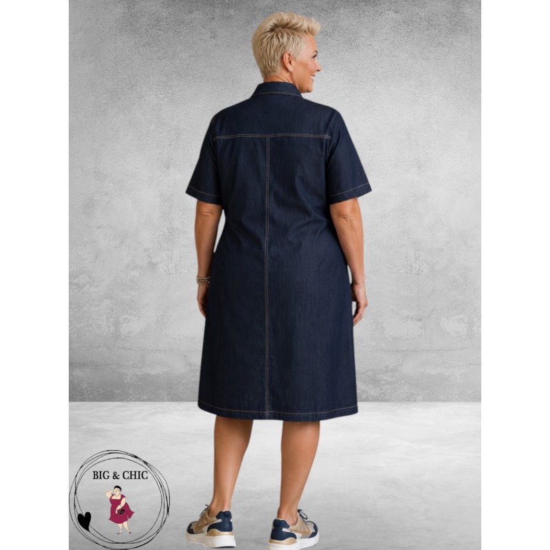 Kaffe Curve Jurk Jeans Mally