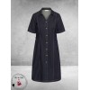 Kaffe Curve Jurk Jeans Mally