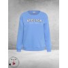 KAFFE CURVE Sweatshirt ATELIER Lichtblauw