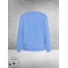 KAFFE CURVE Sweatshirt ATELIER Lichtblauw