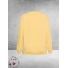 KAFFE CURVE Sweatshirt ICÔNE Geel