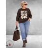 KAFFE CURVE Sweater AMOUR ETERNEL 