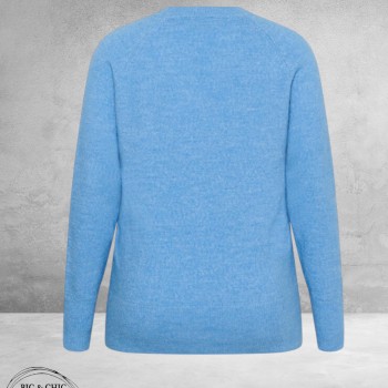 KAFFE CURVE Trui Niela Provence Bleu
