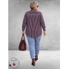 Kaffe Curve Blouse Fudge/Chalk/Provence
