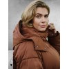 Kaffe Curve Winterjas Nicole Padded Coat Bruin