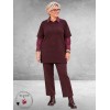 Kaffe Curve Tuniek-Trui Fudge Melange