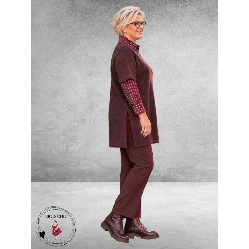 Kaffe Curve Tuniek-Trui Fudge Melange
