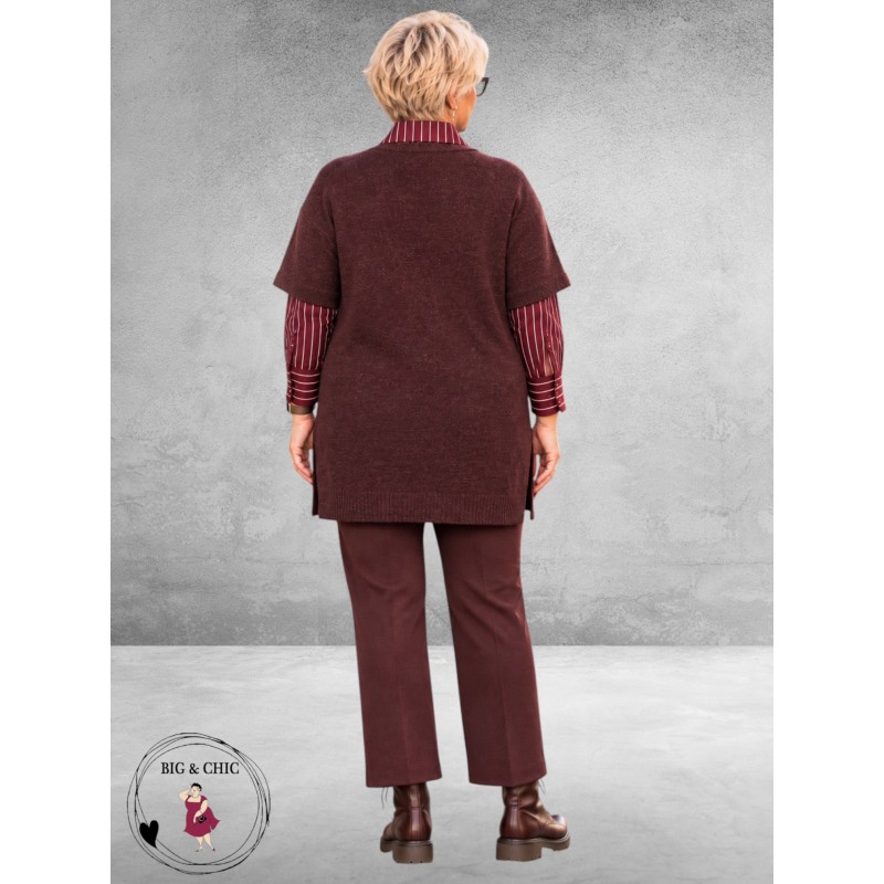 Kaffe Curve Tuniek-Trui Fudge Melange