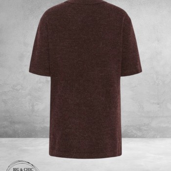 Kaffe Curve Tuniek-Trui Fudge Melange