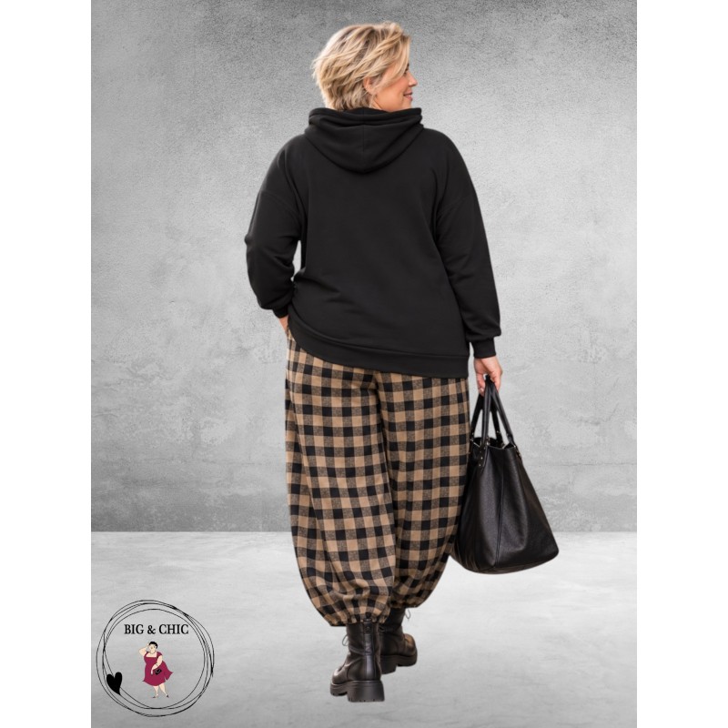 KAFFE CURVE Sweatshirt/Hoodie Annita Black 
