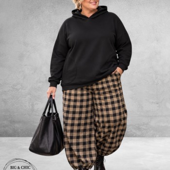 KAFFE CURVE Sweatshirt/Hoodie Annita Black 
