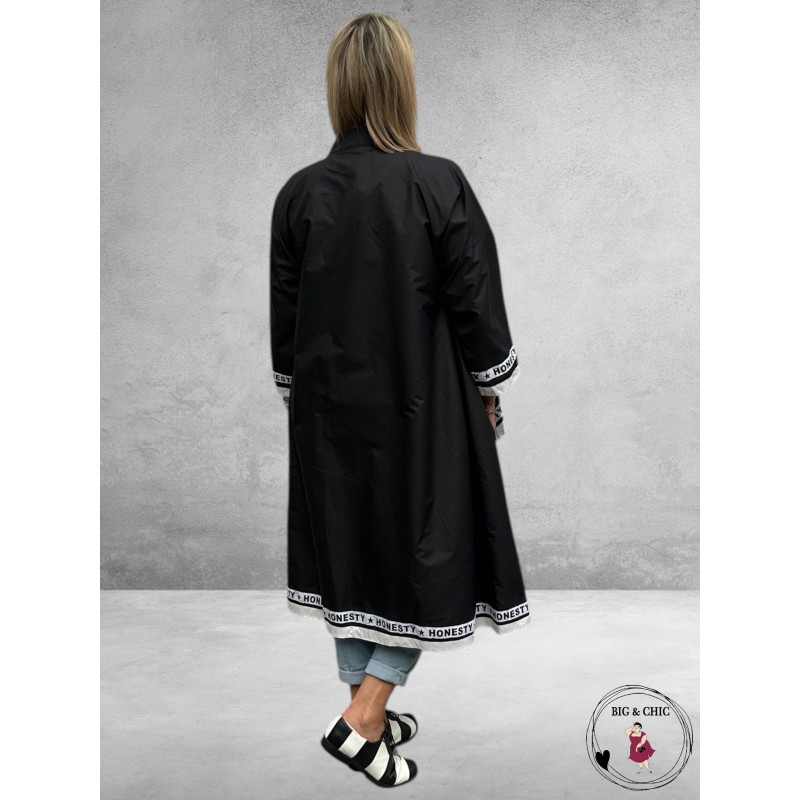 ROWWER FASHION Jas Zwart/Wit