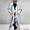 Ritafink Cardigan Parachutezijde Wit