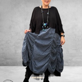 Moonshine Jurk Ophaal Jeansblauw