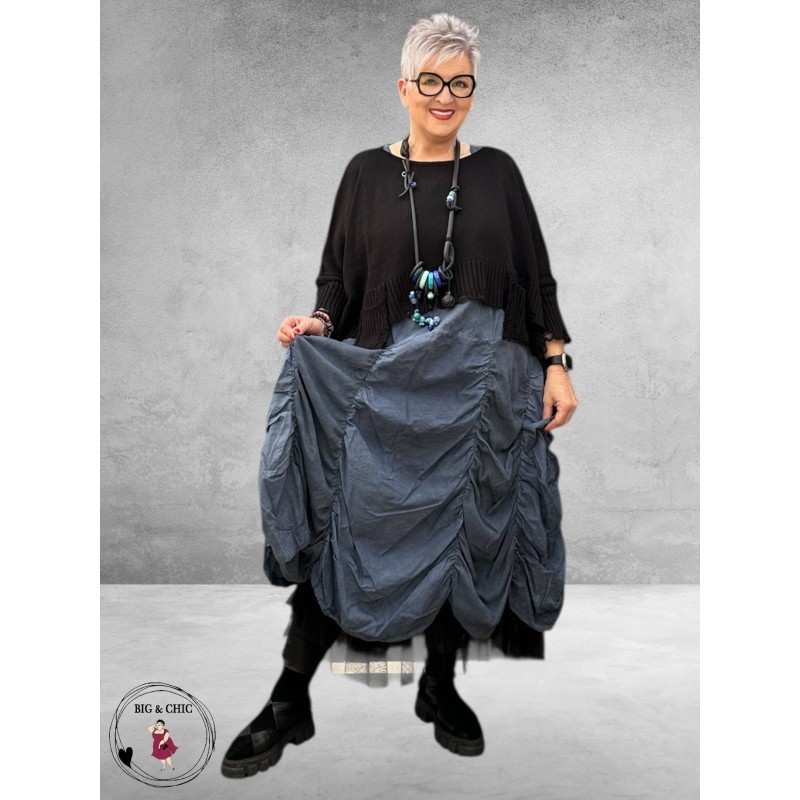 Moonshine Jurk Ophaal Jeansblauw