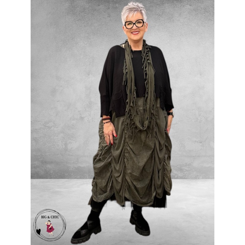 Moonshine Jurk Ophaal Khaki