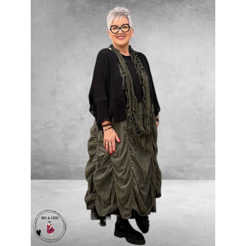 Moonshine Jurk Ophaal Khaki