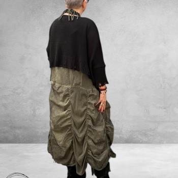 Moonshine Jurk Ophaal Khaki