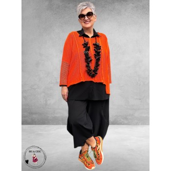 Moonshine Ballonbroek  Plooien Zwart 