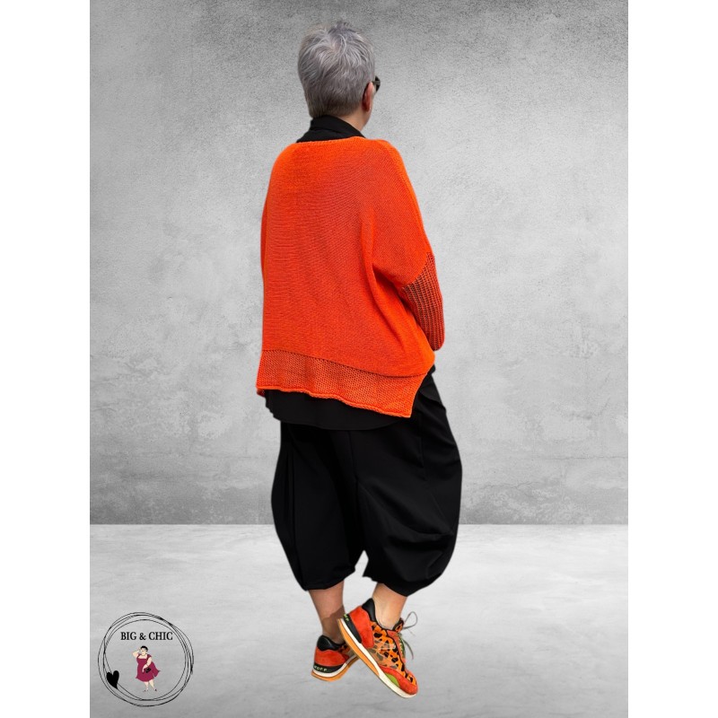 Moonshine Ballonbroek  Plooien Zwart 