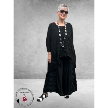 Moonshine Broek Wijd Smock Zwart