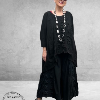 Moonshine Broek Wijd Smock Zwart