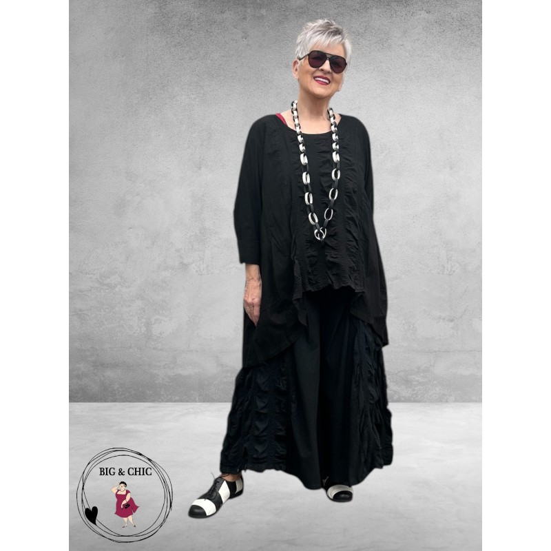 Moonshine Broek Wijd Smock Zwart