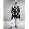Moonshine Tuniek Zwart/Wit Dots