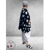Moonshine Tuniek Zwart/Wit Dots