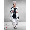 Moonshine  Jasje/Blouse Ballon Wit Dots