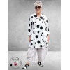 Moonshine  Jasje/Blouse Ballon Wit Dots
