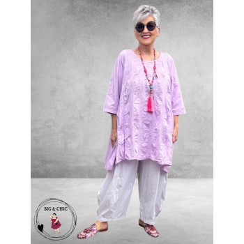 Moonshine Tuniek Katoen Lila