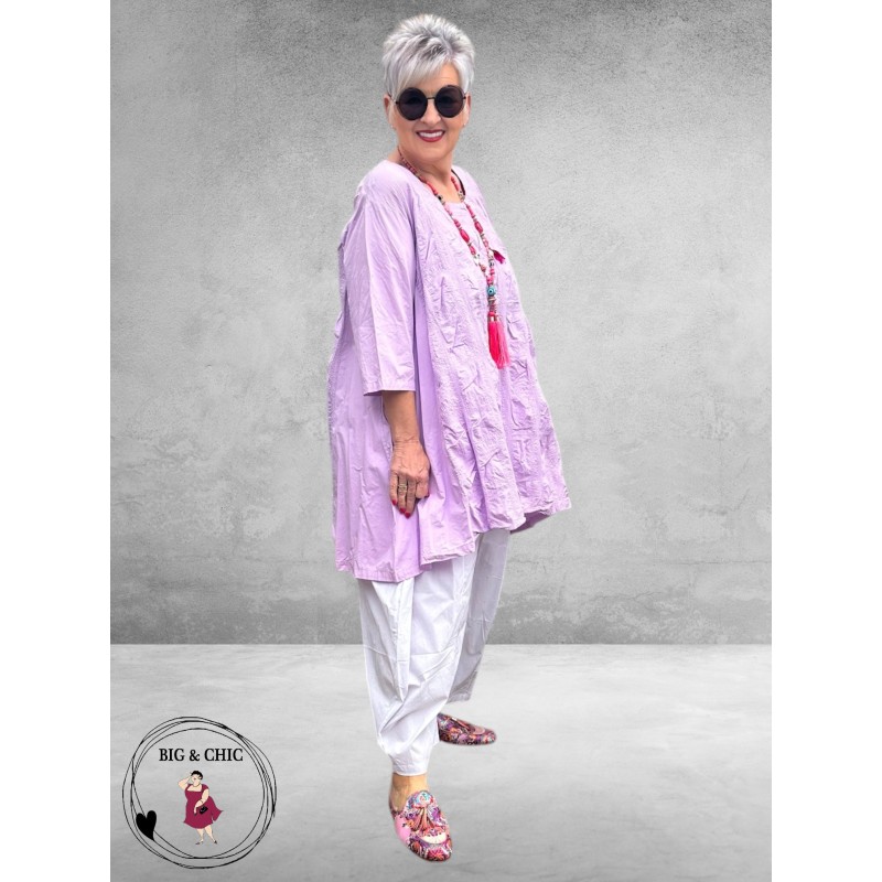 Moonshine Tuniek Katoen Lila