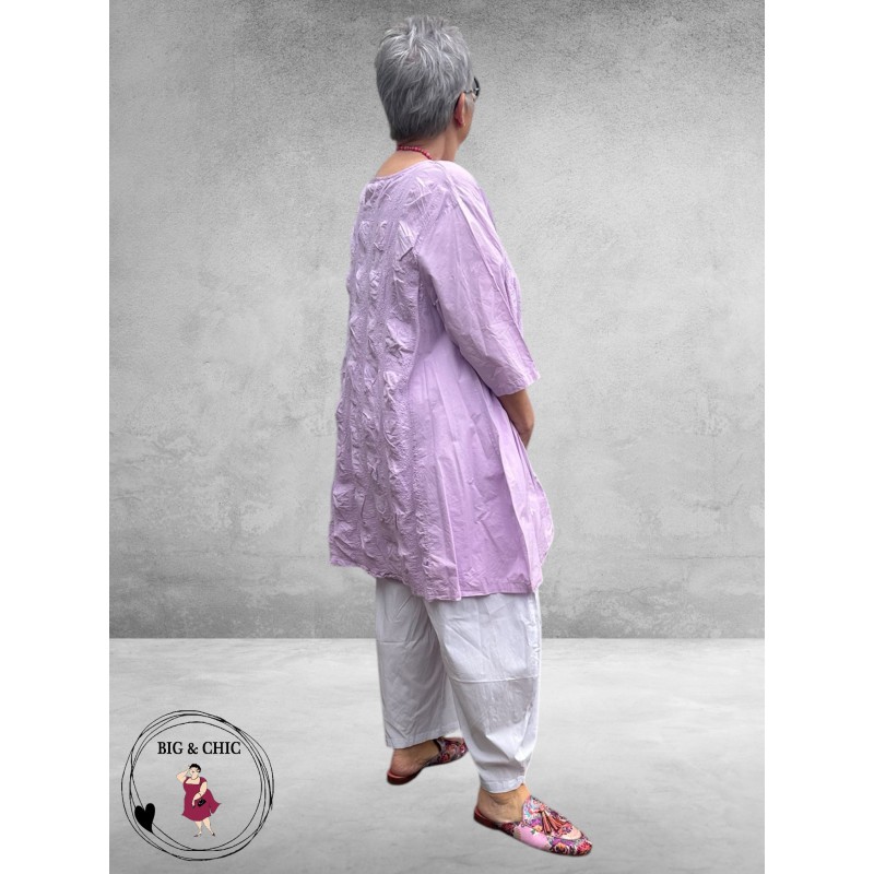 Moonshine Tuniek Katoen Lila