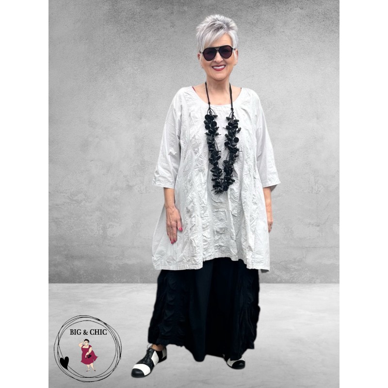 Moonshine Tuniek Katoen Lichtgrijs 