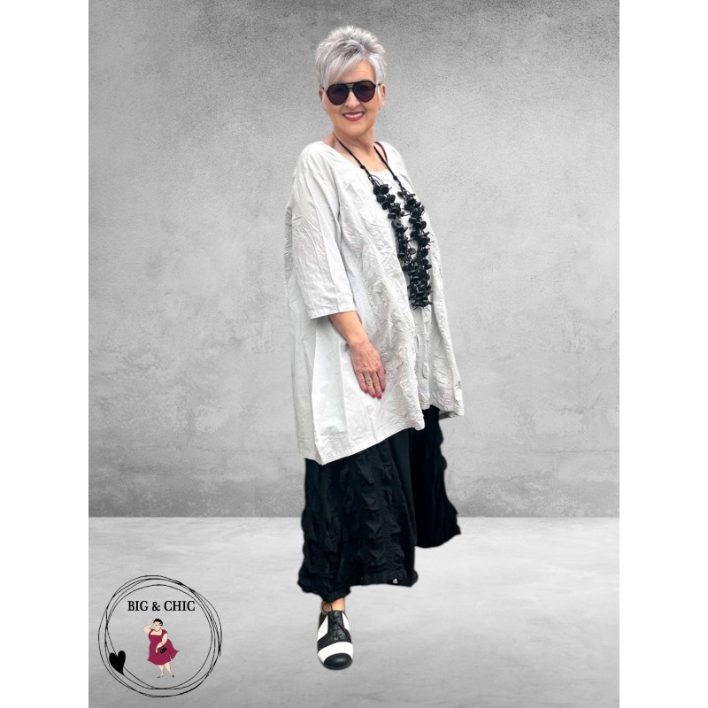 Moonshine Tuniek Katoen Lichtgrijs 