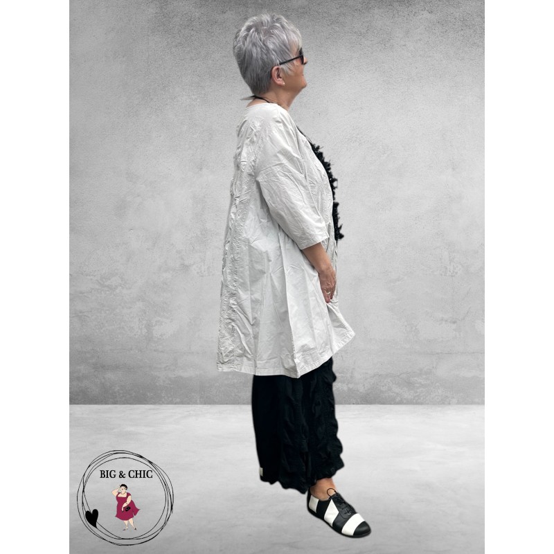 Moonshine Tuniek Katoen Lichtgrijs 