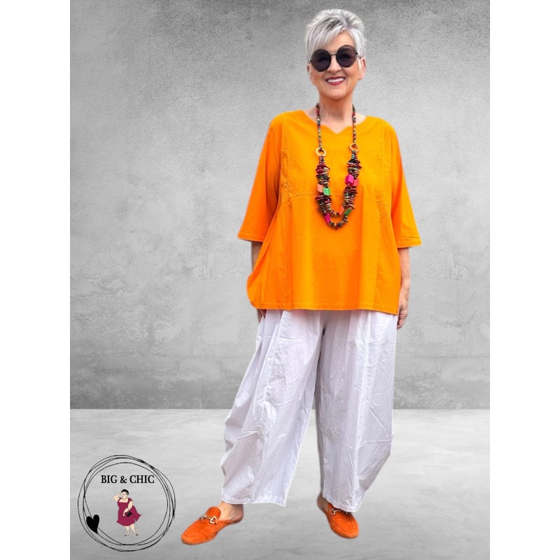 Moonshine Shirt  A-Lijn Oranje