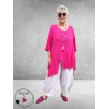 Moonshine Tuniek Rafelrand Pink