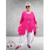 Moonshine Tuniek Rafelrand Pink